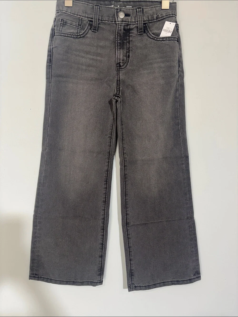 Old navy kids  size 8 baggy wide leg jeans